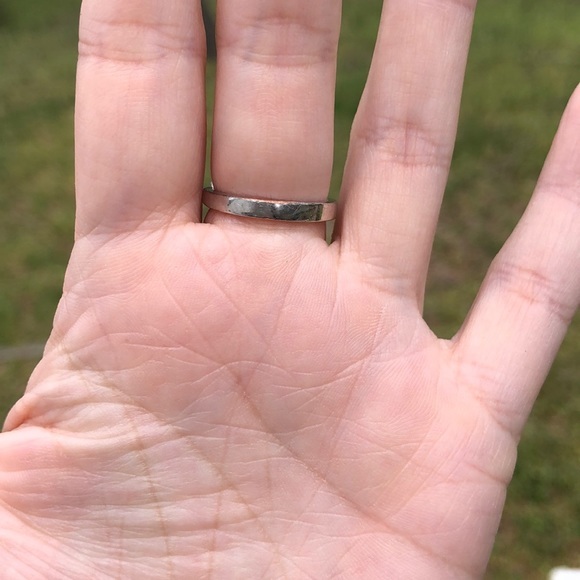 Yellow and white stone ring - Picture 4 of 4